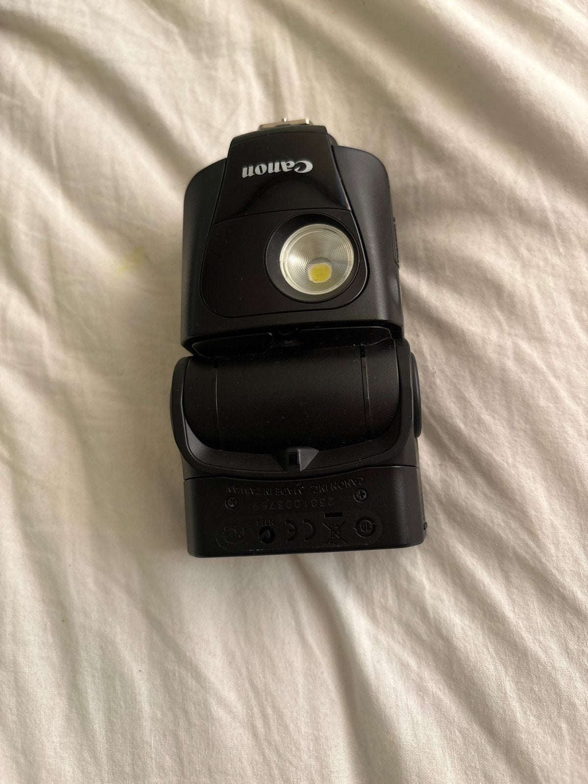 Canon Speedlite 270EX II flitser - Zo goed als nieuw, Kantelbaar, Canon, Externe flitser, Ophalen of Verzenden