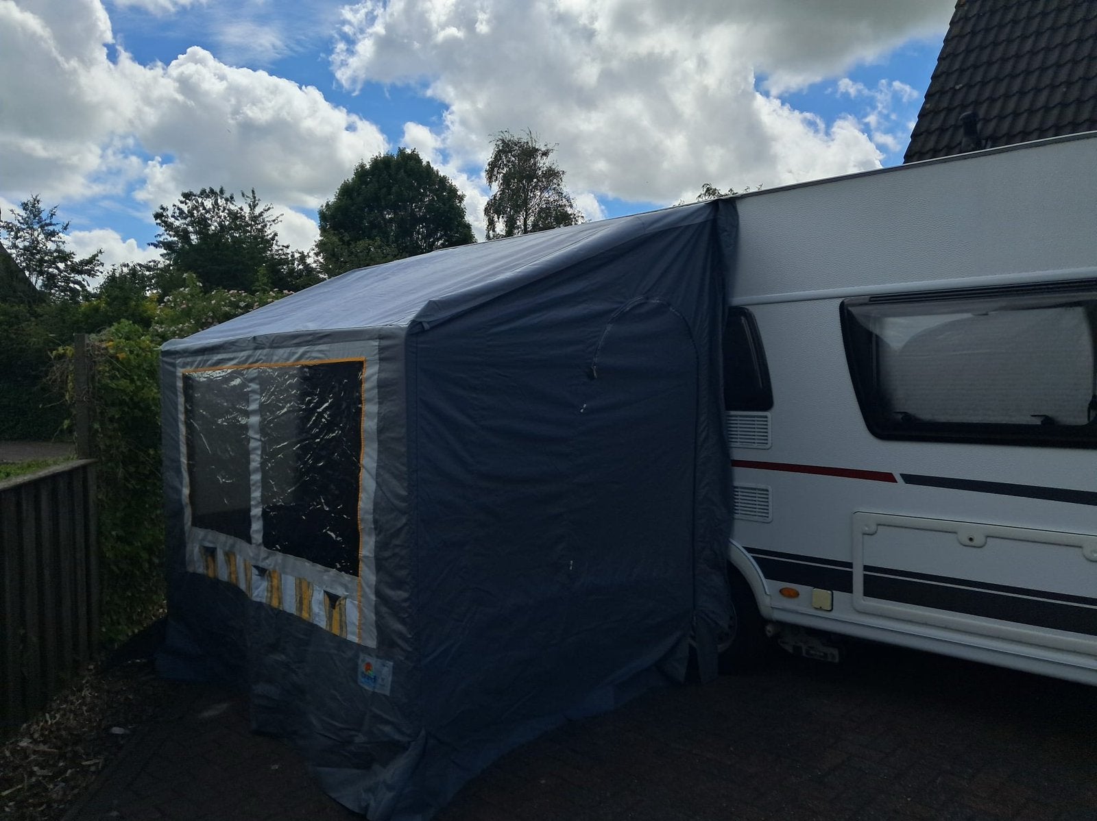 Wintervoortent Brand, Caravans en Kamperen, Caravan accessoires, Ophalen, Zo goed als nieuw