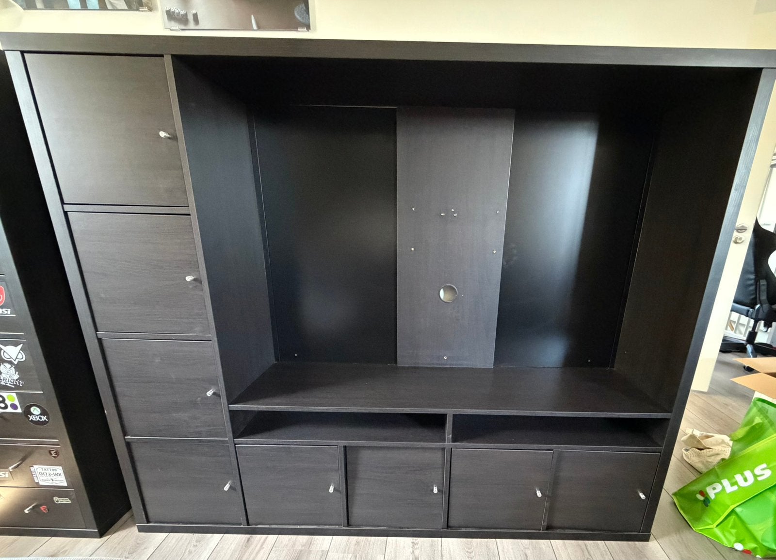 Ikea Kallax TV Meubel - Voor 20 sept weg!, Ophalen, 100 tot 150 cm, 150 tot 200 cm, Zo goed als nieuw