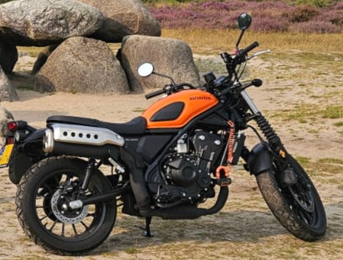 Honda CL500 Scrambler - Oranje - Zo goed als nieuw, 2 cilinders, Gebruikt, Particulier, Meer dan 35 kW