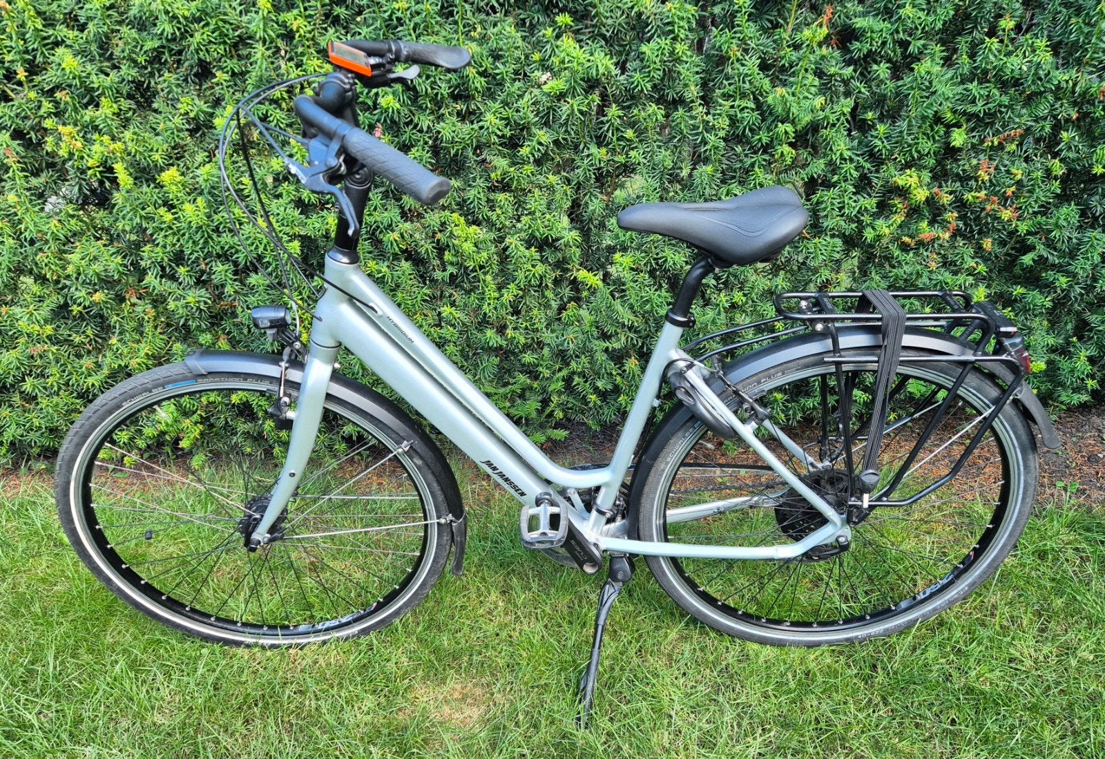 Sportieve Jan Janssen damesfiets Hybridium 49 cm–20v Shimano, 28 inch, Velgrem, 47 tot 50 cm, Zo goed als nieuw