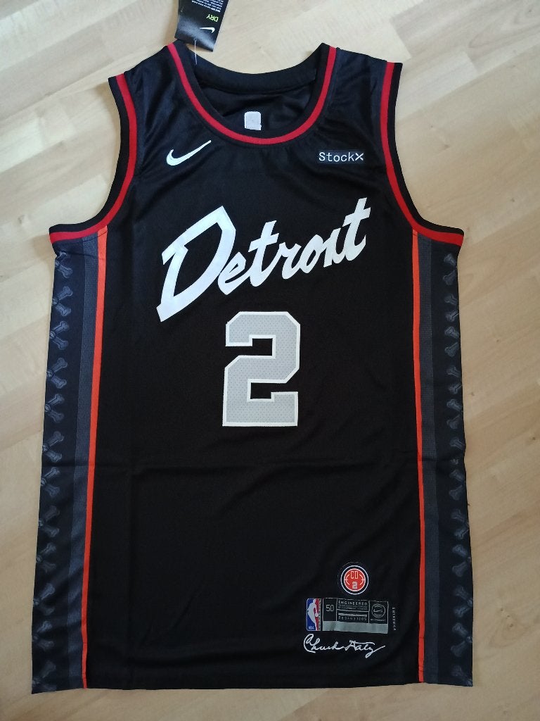Detroit Pistons Jersey Cunningham maat: L, Sport en Fitness, Basketbal, Verzenden, Nieuw, Kleding