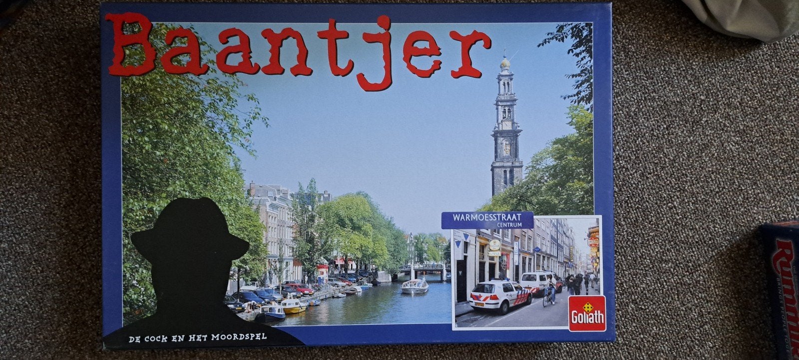 Baantjer: De Cock en het Moordspel - Bordspel, Drie of vier spelers, Ophalen, Zo goed als nieuw, Goliath