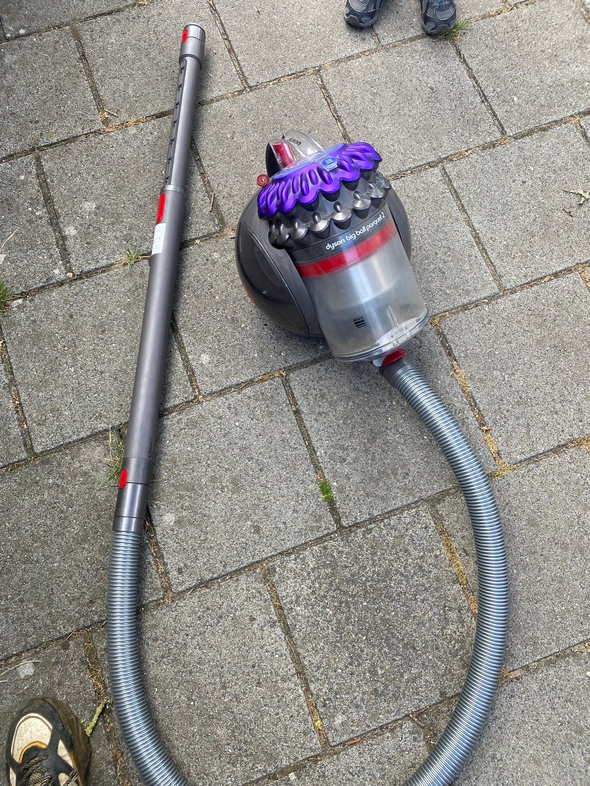 Dyson big ball parquet 2 parts stofzuiger voor onderdelen, Ophalen, Zo goed als nieuw