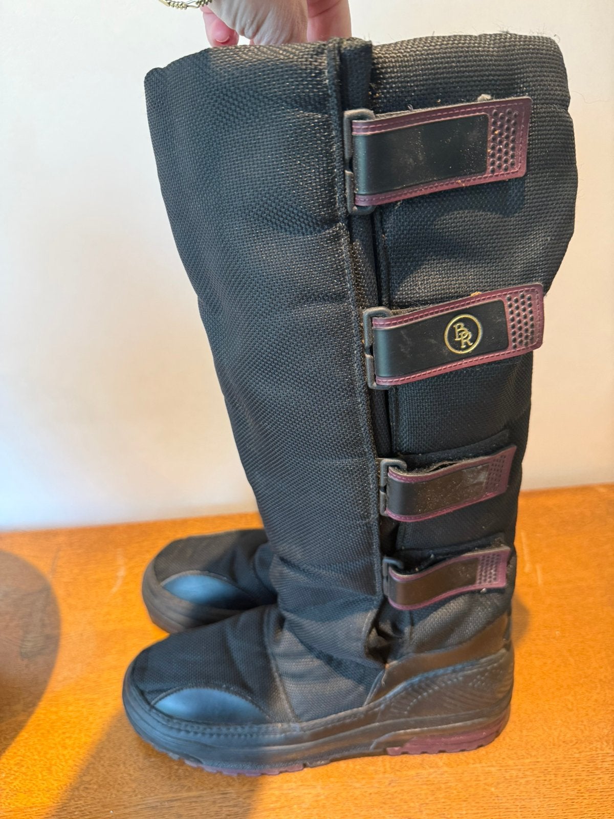 BR thermo winterrijlaarzwn zwart maat 41, Ophalen of Verzenden, Gebruikt, Dressuur, Schoeisel