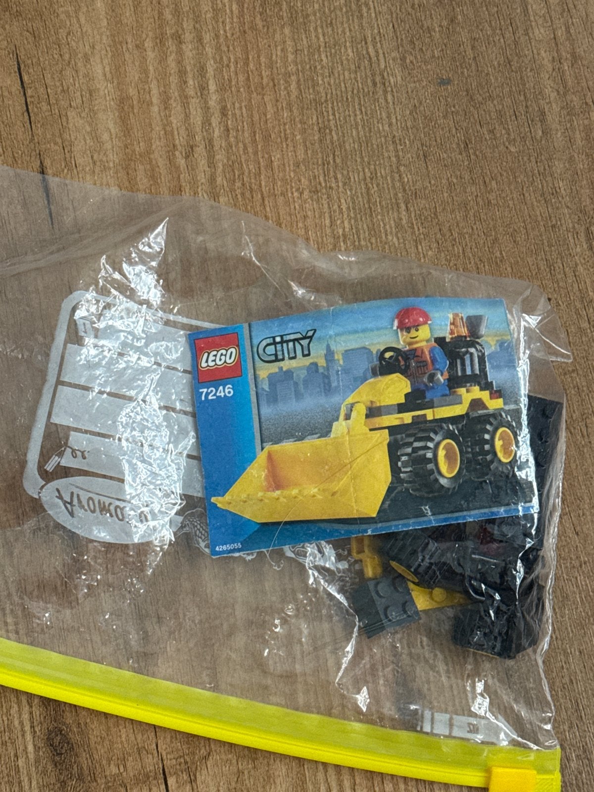 LEGO City 7246 Mini Graafmachine - Compleet, Kinderen en Baby's, Speelgoed | Duplo en Lego, Lego, Ophalen of Verzenden, Complete set