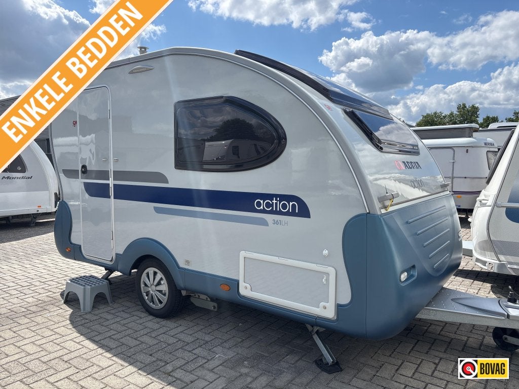 Adria Action 361 LH mover luifel panoramadak, Standaardzit, Bedrijf, 750 - 1000 kg, Adria