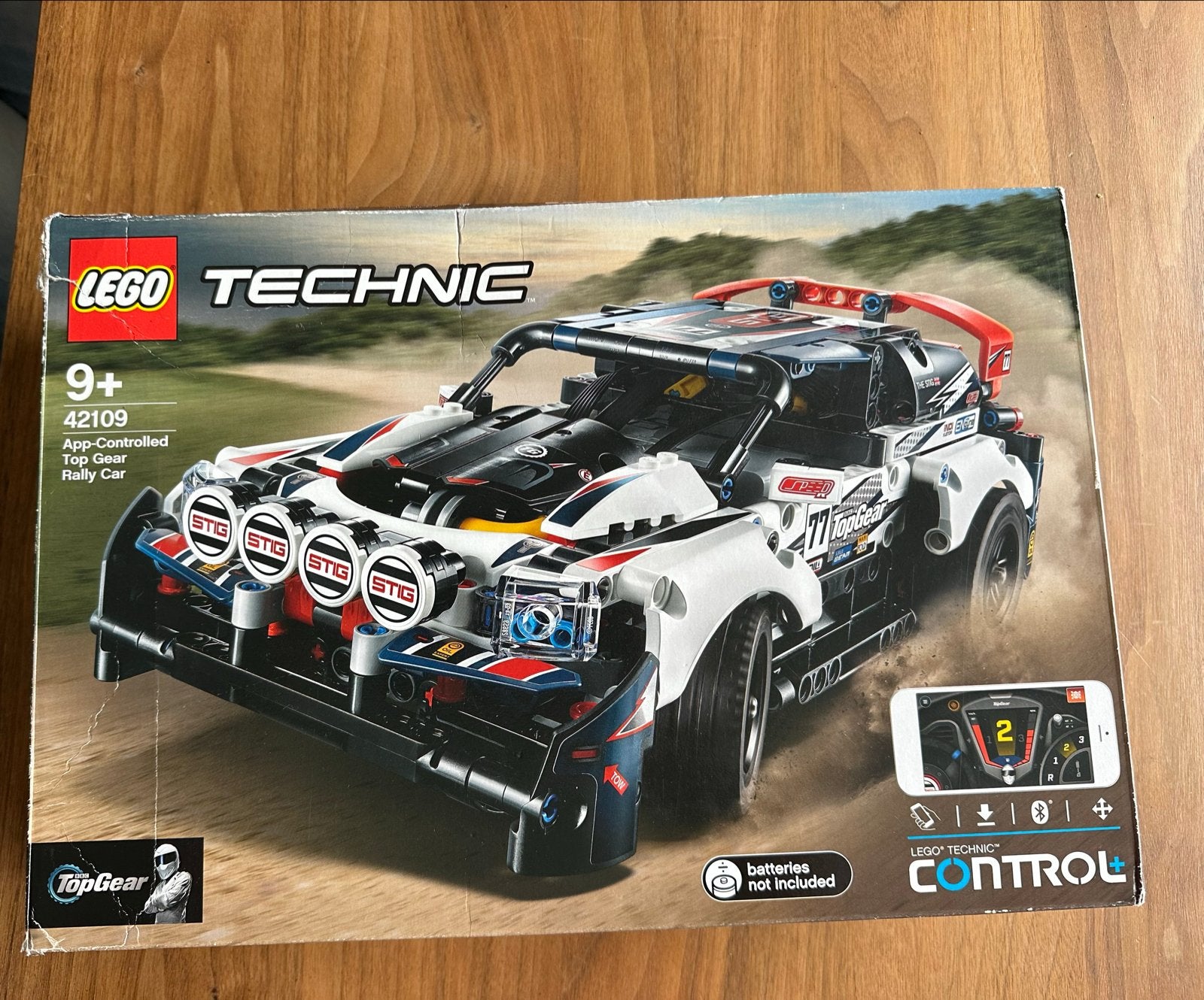 Lego Technic 42109 App-Controlled Top Gear Rally Car, Ophalen, Gebruikt, Lego, Complete set