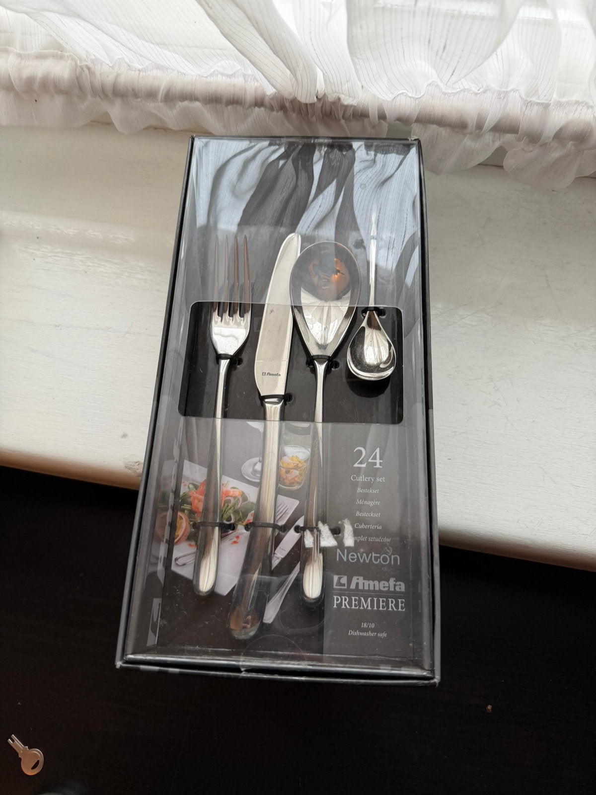 Te koop nieuwe bestekset amefa bestek amefa newton bestek, Ophalen of Verzenden, Nieuw, Amefa, Bestekset