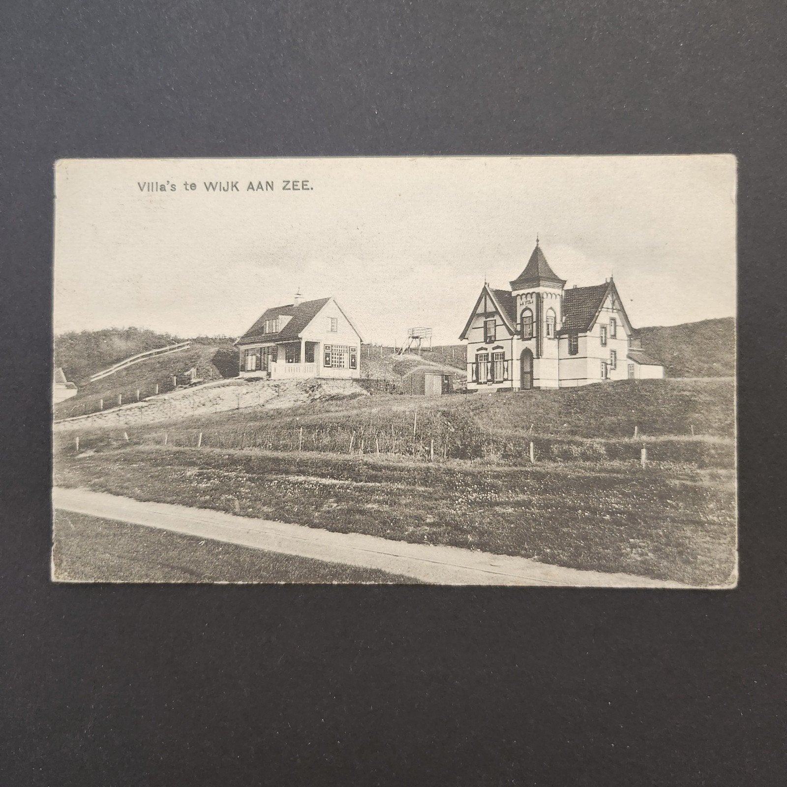 Oude ansichtkaart Villa's te Wijk aan Zee (1918), Verzenden, Voor 1920, Gelopen, Noord-Holland