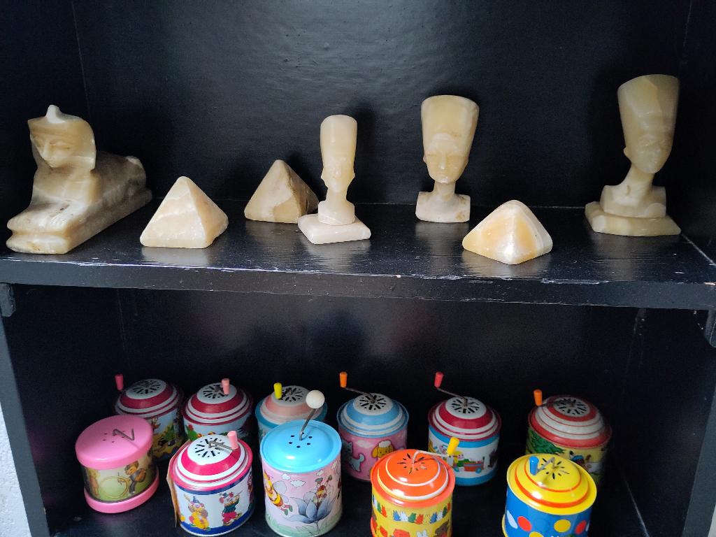 Egyptische beeldjes, Verzamelen, Ophalen of Verzenden, Gebruikt, Overige typen