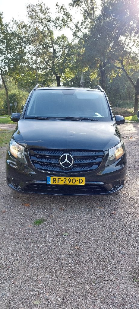 Mercedes-Benz Vito 2.1 114 CDI XL Tourer AUT 2016 Zwart 9P, Automaat, 2000 kg, Zwart, Diesel