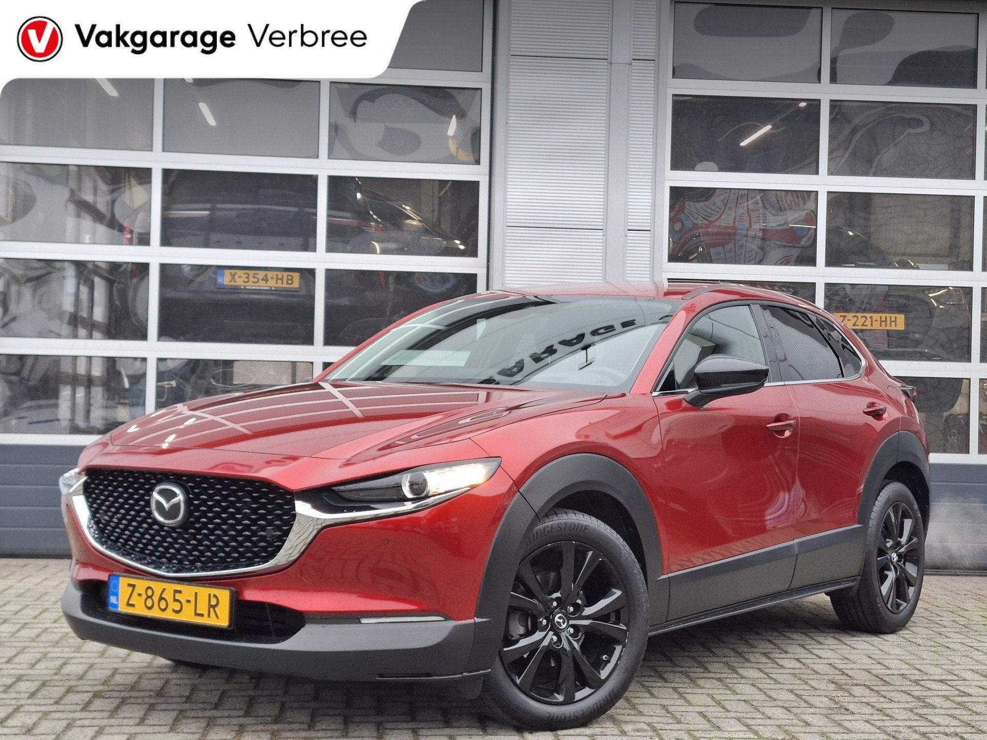 Mazda CX-30 2.0 e-SkyActiv-G M Hybrid Homura | Navigatie/And, Auto's, Gebruikt, 4 cilinders, SUV of Terreinwagen, 1381 kg