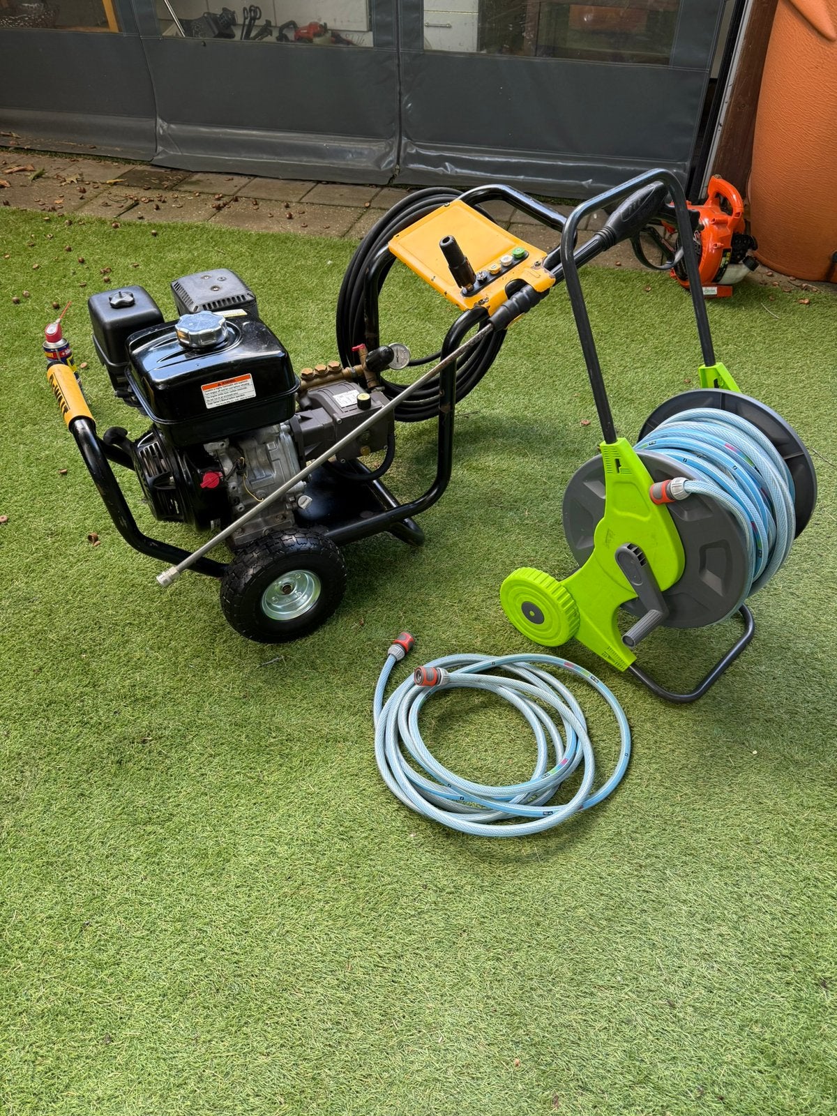 Honda 270GX hogedruk reiniger, Tuin en Terras, Ophalen, Zo goed als nieuw, Benzine