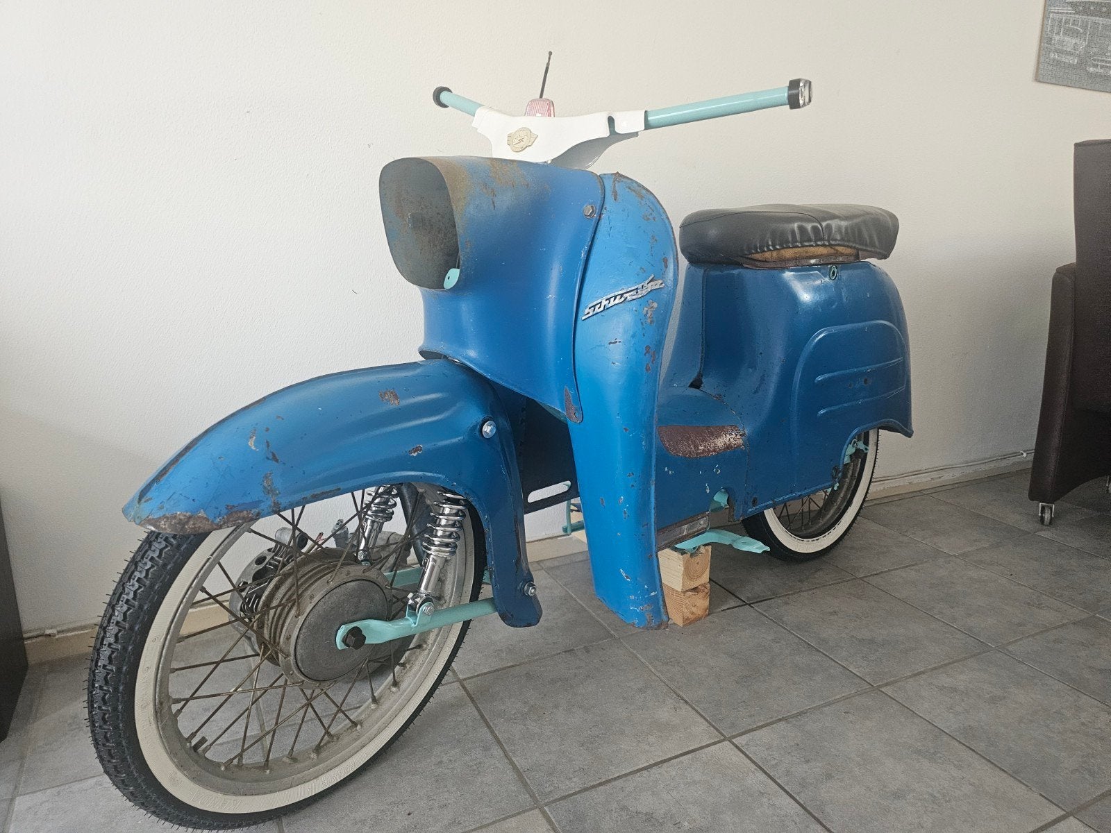simson schwalbe kr51 1, Fietsen en Brommers, Brommers | Oldtimers, Ophalen, Overige merken