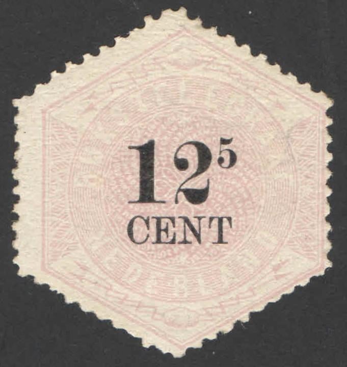Nederland Telegramzegel 4 ongebruikt 1877, Postzegels en Munten, Postzegels | Nederland, Ophalen of Verzenden, T/m 1940, Postfris
