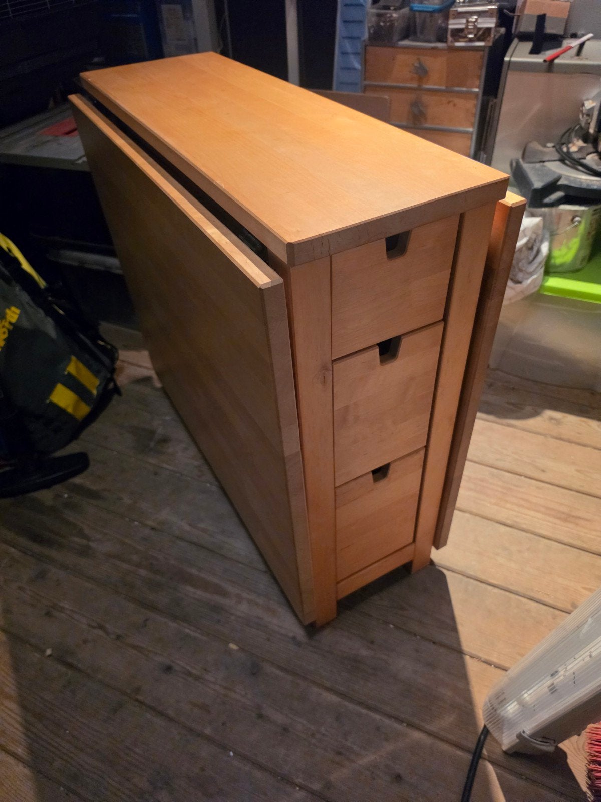 Klaptafel Ikea model Norden, Huis en Inrichting, Ophalen, Zo goed als nieuw, Rechthoekig, 100 tot 150 cm