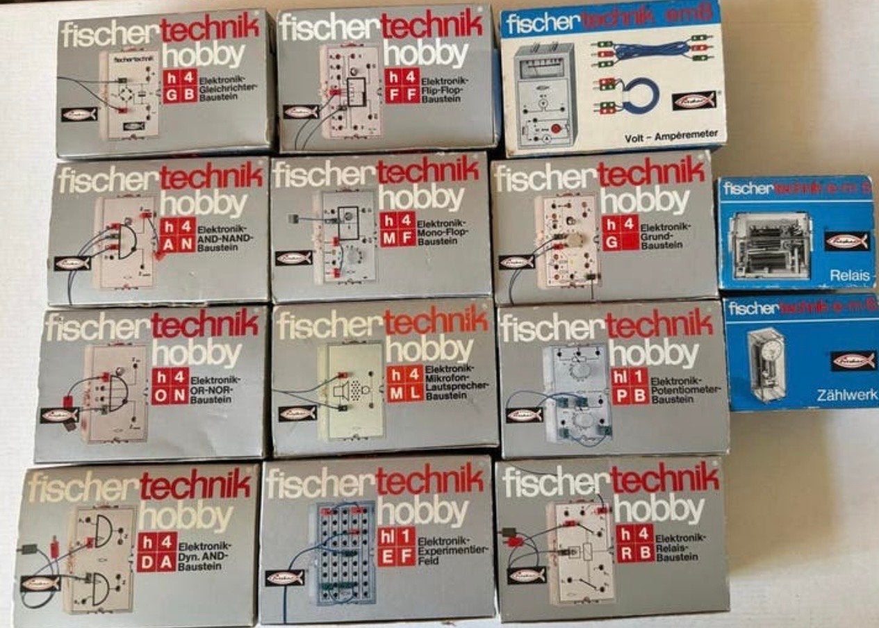 fischertechnik Elektronika Elementen & Boeken - Zeldzaam!, Verzenden, Zo goed als nieuw, Elektronica