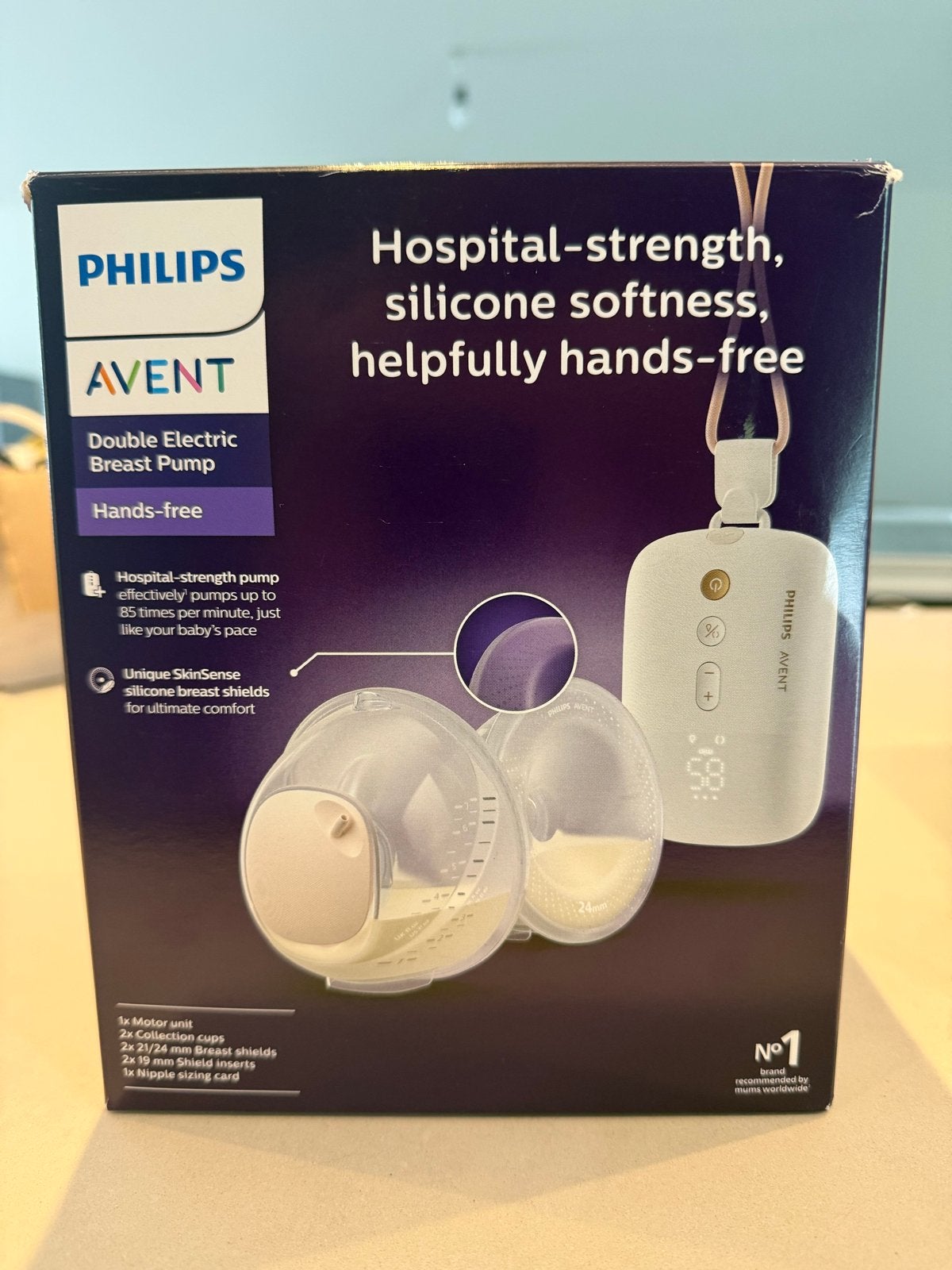 NIEUW - Philips Avent Dubbele Elektrische Borstkolf, Ophalen of Verzenden, Nieuw