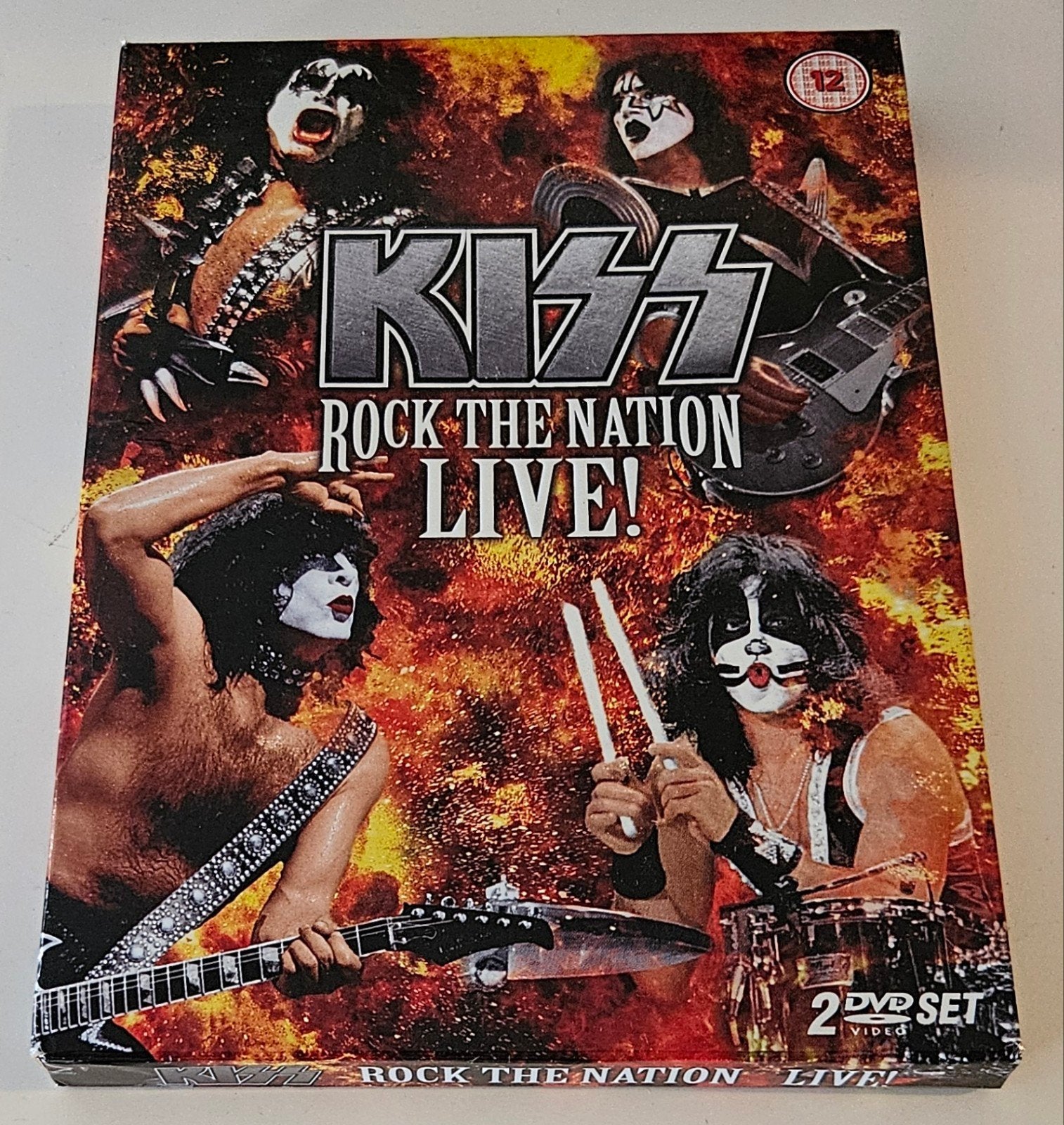 KISS - Rock The Nation Live! 2 DVD Set, Bonusmateriaal, Engels, Engels, Ophalen of Verzenden