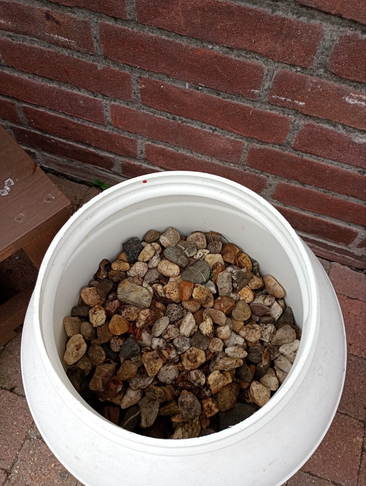 Mooie kiezelstenen voor tuin of decoratie, Tuin en Terras, Ophalen, Gebruikt, Overige typen