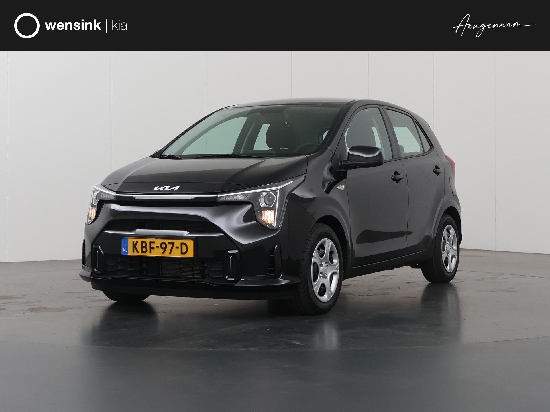 Kia Picanto 1.0 GDi DynamicLine AMT | Airconditioning | Crui, Auto's, Stof, 4 stoelen, Origineel Nederlands, Bedrijf