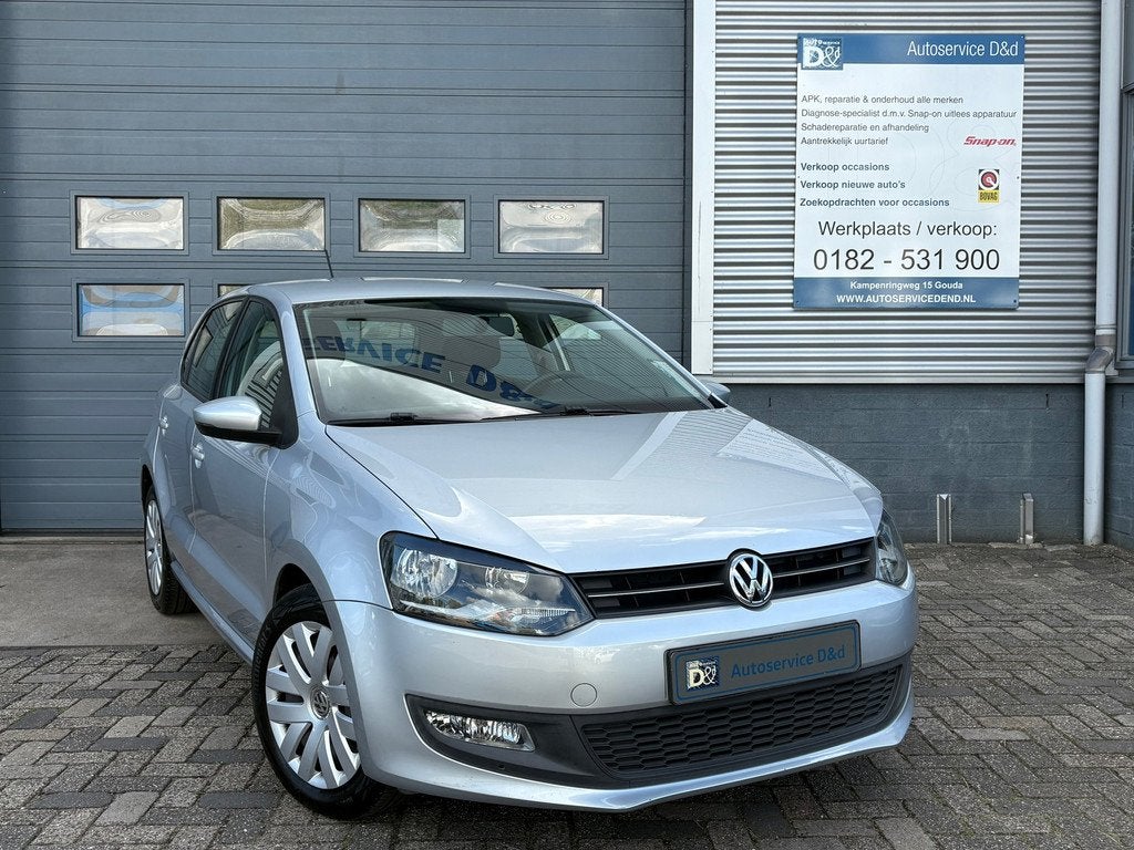 Volkswagen Polo 1.4-16V Comfortline 2011|Cruise|Navi|NAP|, Voorwielaandrijving, Zwart, 4 cilinders, Origineel Nederlands