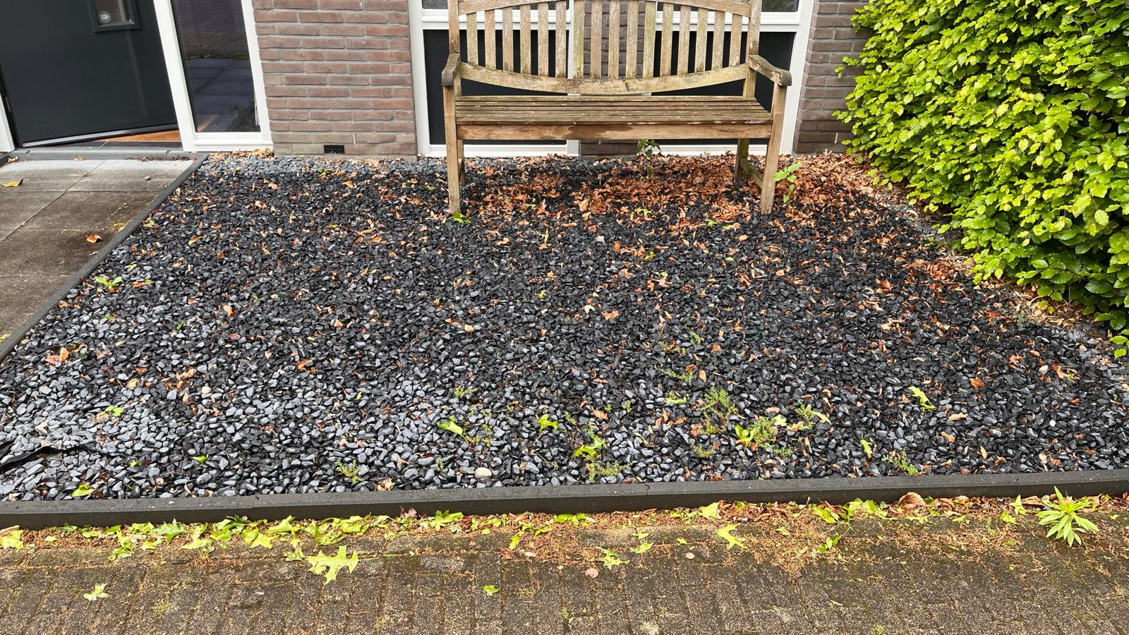 Gratis siergrind voor circa 5m² - makkelijk af te halen, Tuin en Terras, Ophalen, Gebruikt, Zwart, Grind