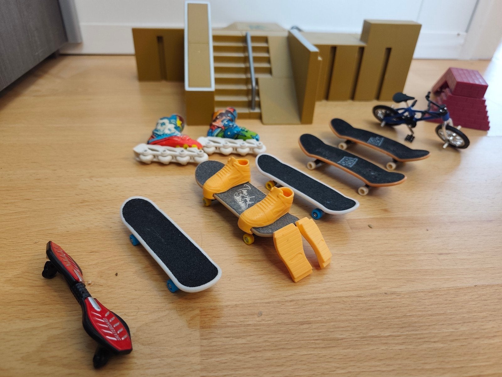 Tech Deck Fingerboard Skatepark met diverse sets, Ophalen of Verzenden, Gebruikt, Jongen of Meisje