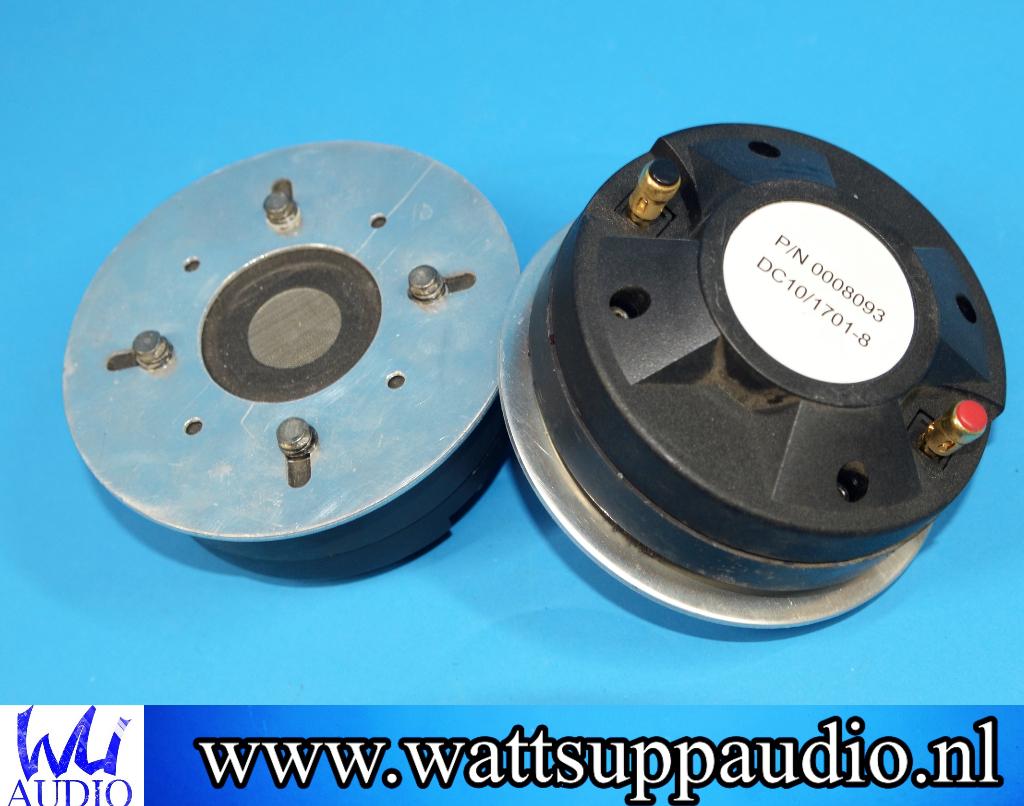 Mackie DC10/1701-8 ( 8093 ) Compression driver// set van 2, Overige merken, Gebruikt, ., Ophalen of Verzenden
