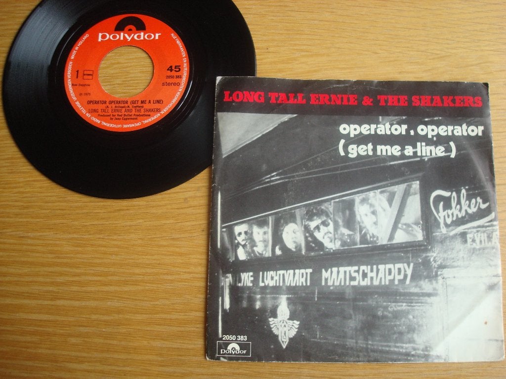 Single Long Tall Ernie and the shakers., Ophalen of Verzenden, Zo goed als nieuw, Pop