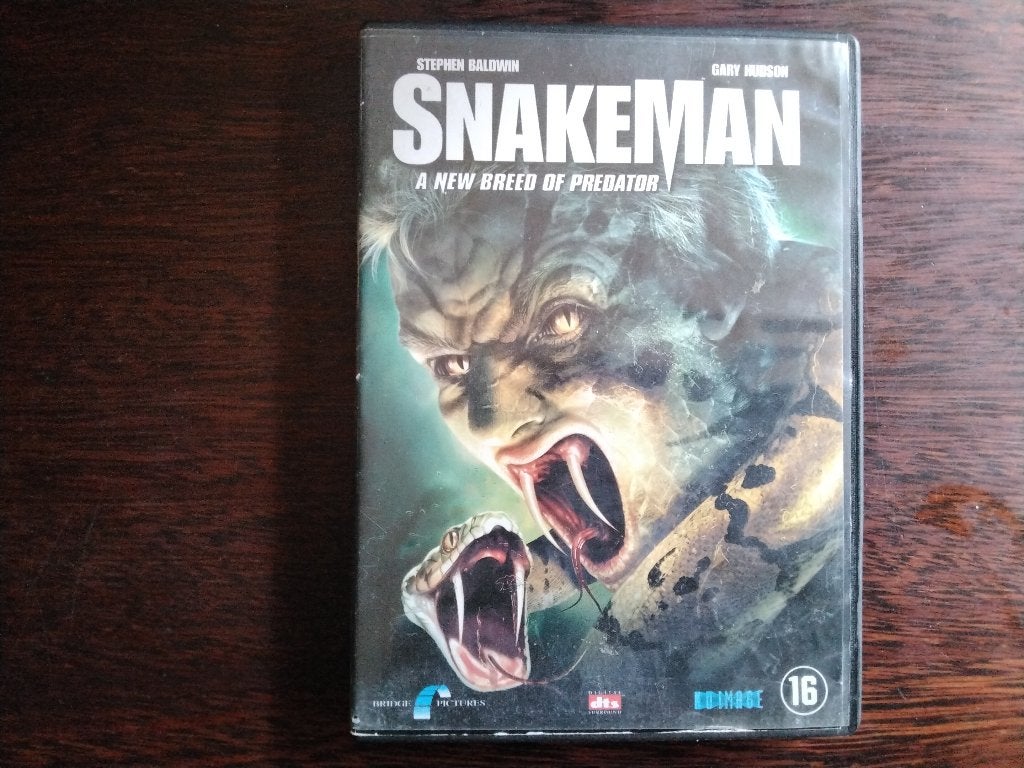 Snakeman, origineel, Cd's en Dvd's, Engels, Vanaf 16 jaar, Nederlands, Monsters