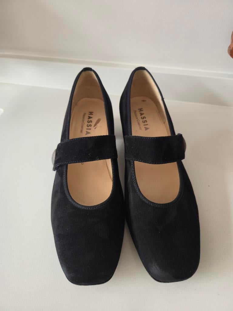 Hassia Evelyn maat 40 Zwarte Ballerina', Kleding | Dames, Schoenen, Hassia, Zwart, Gedragen, Ballerina's