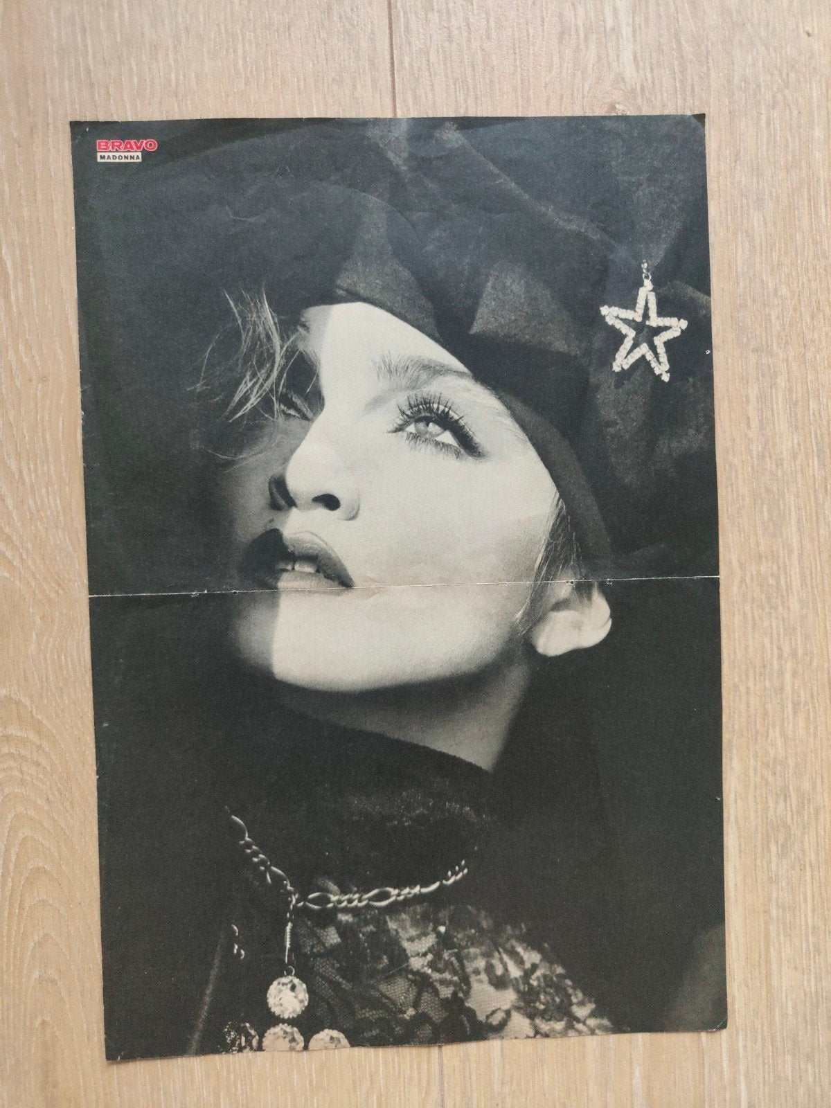 Poster van Madonna uit de Bravo, Verzamelen, Ophalen of Verzenden, 1980 tot heden, Tijdschrift