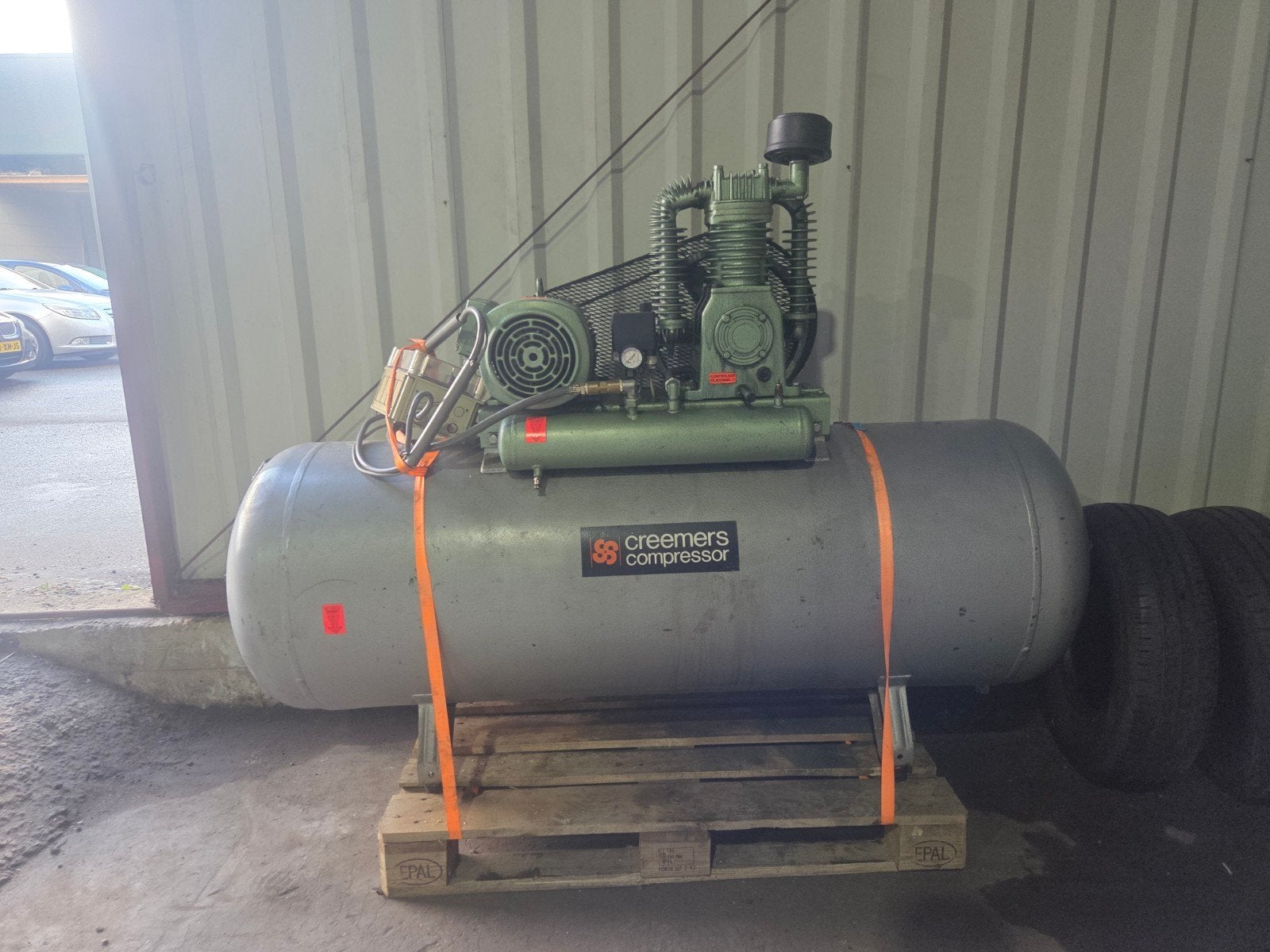 Creemers Compressor 500 Liter - 12 bar - 1986, Ophalen