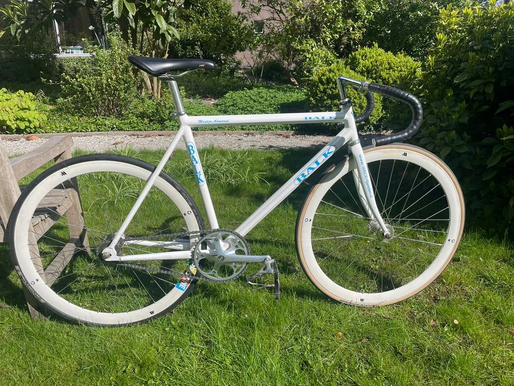 Unieke BALK baanfiets 53cm, Zo goed als nieuw, Meer dan 20 versnellingen, 53 tot 57 cm, Ophalen