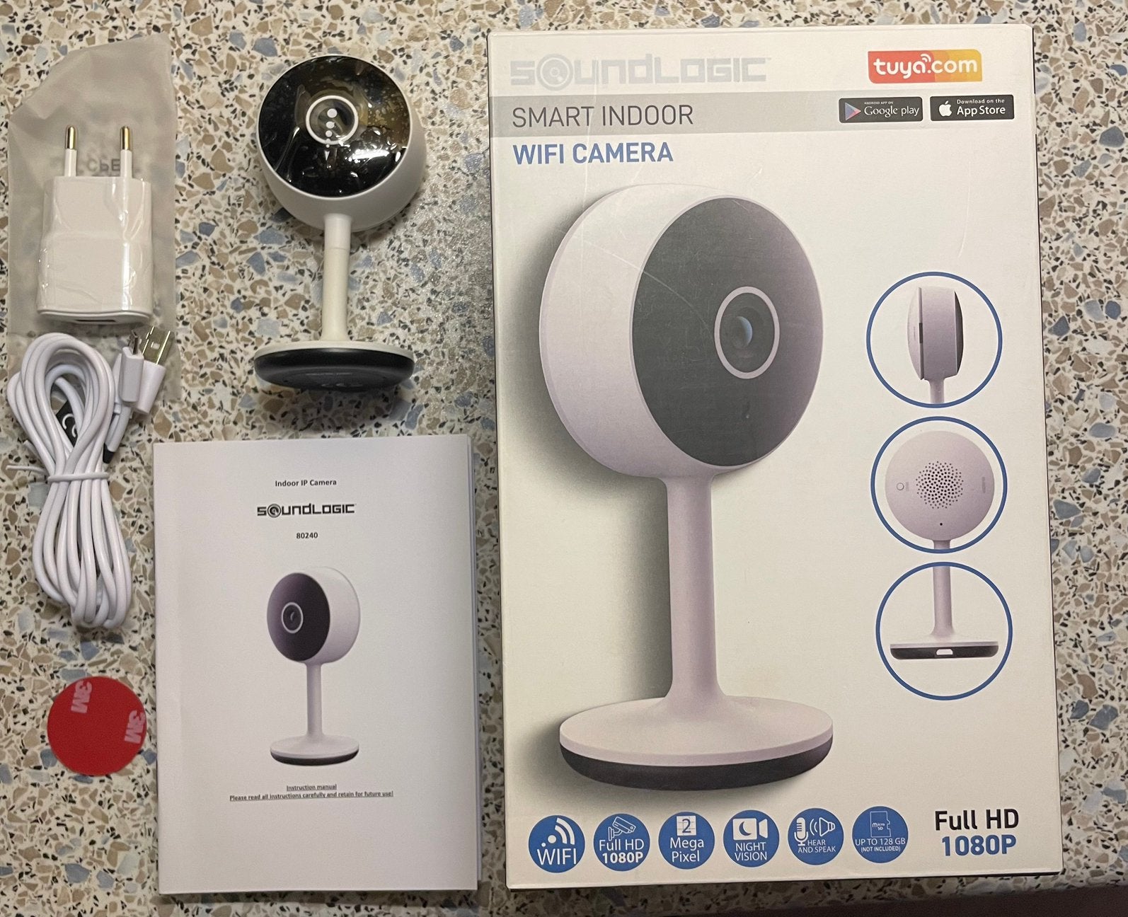 Soundlogic wifi beveiligingscamera, Ophalen of Verzenden, Nieuw