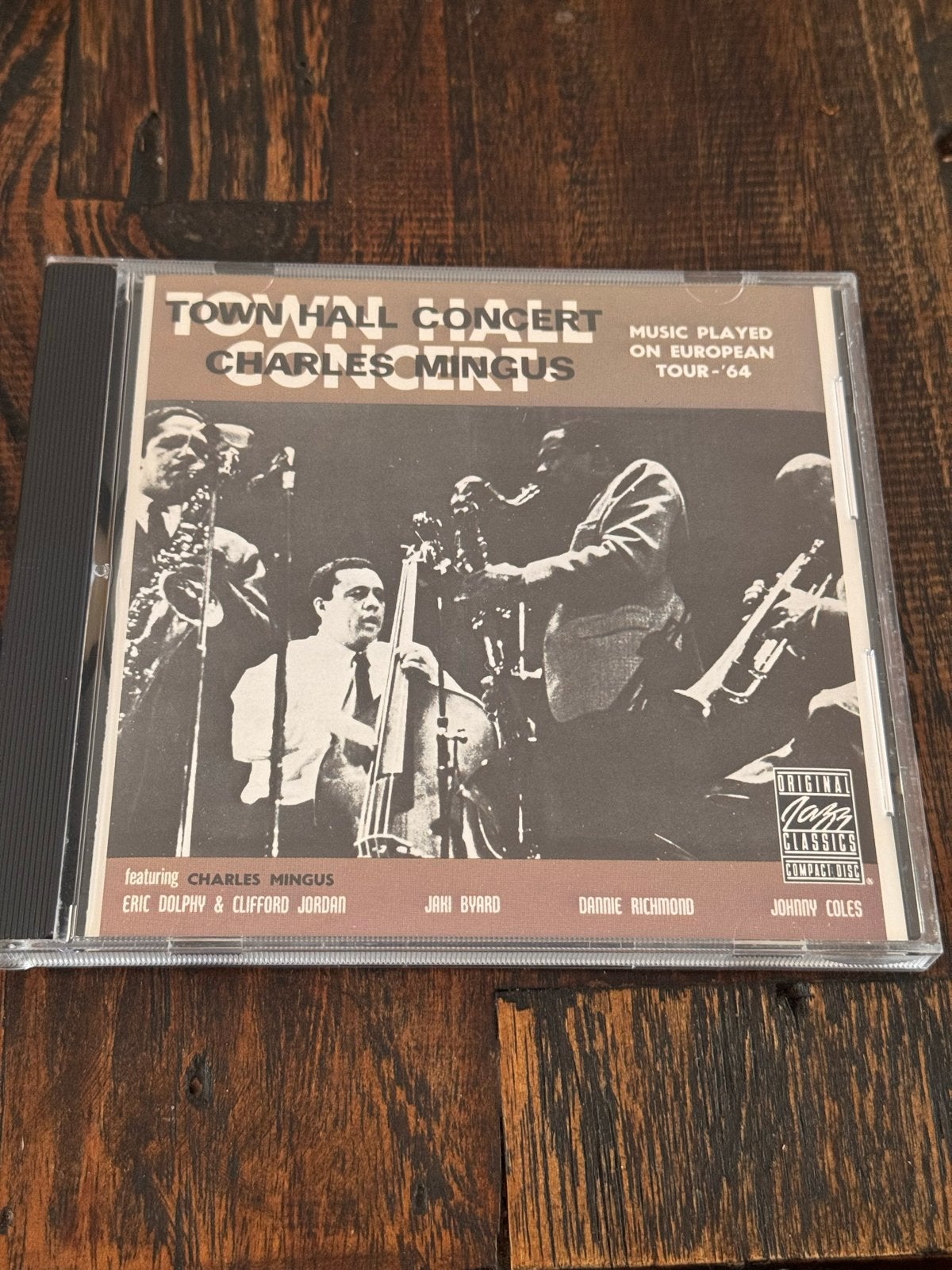 Charles Mingus - Town Hall Concert (CD), Ophalen of Verzenden, Zo goed als nieuw, Jazz, Inclusief doosje