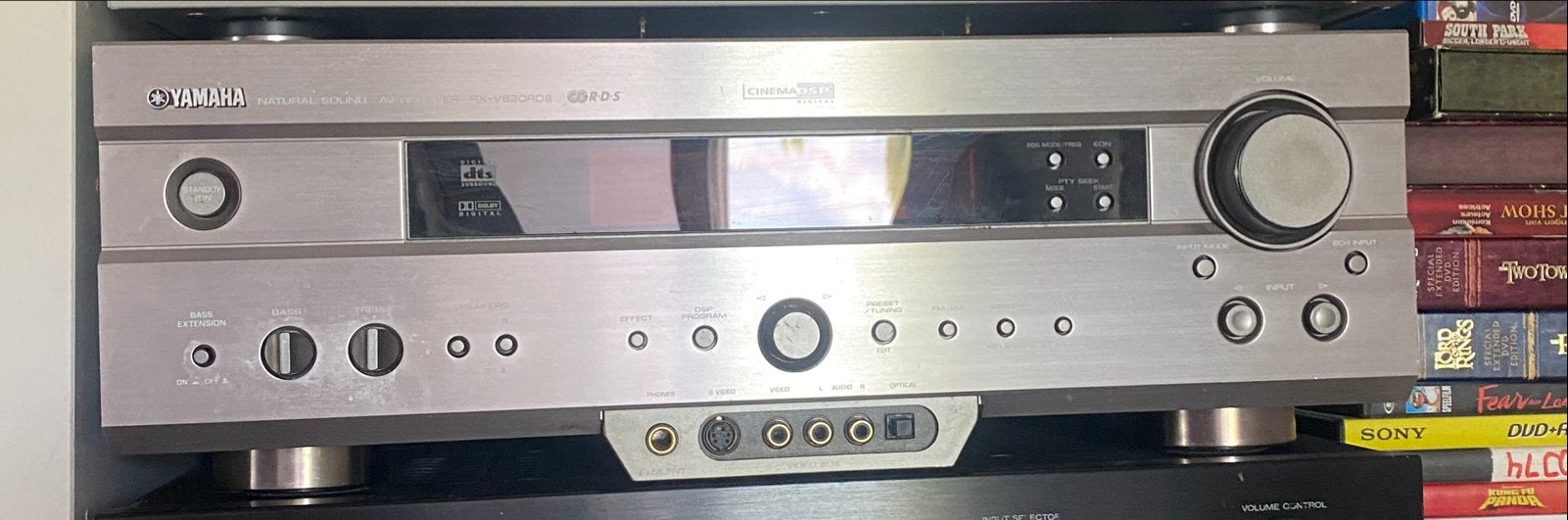 Yamaha RX-V620RDS AV Receiver - Uitstekende Staat, Yamaha, Ophalen of Verzenden, Zo goed als nieuw, 60 tot 120 watt