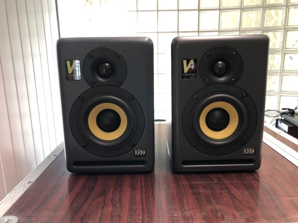 KRK 4V series 2 active  bi-amplified studio monitor, Audio, Tv en Foto, Luidsprekers, Ophalen of Verzenden, Gebruikt, Minder dan 60 watt