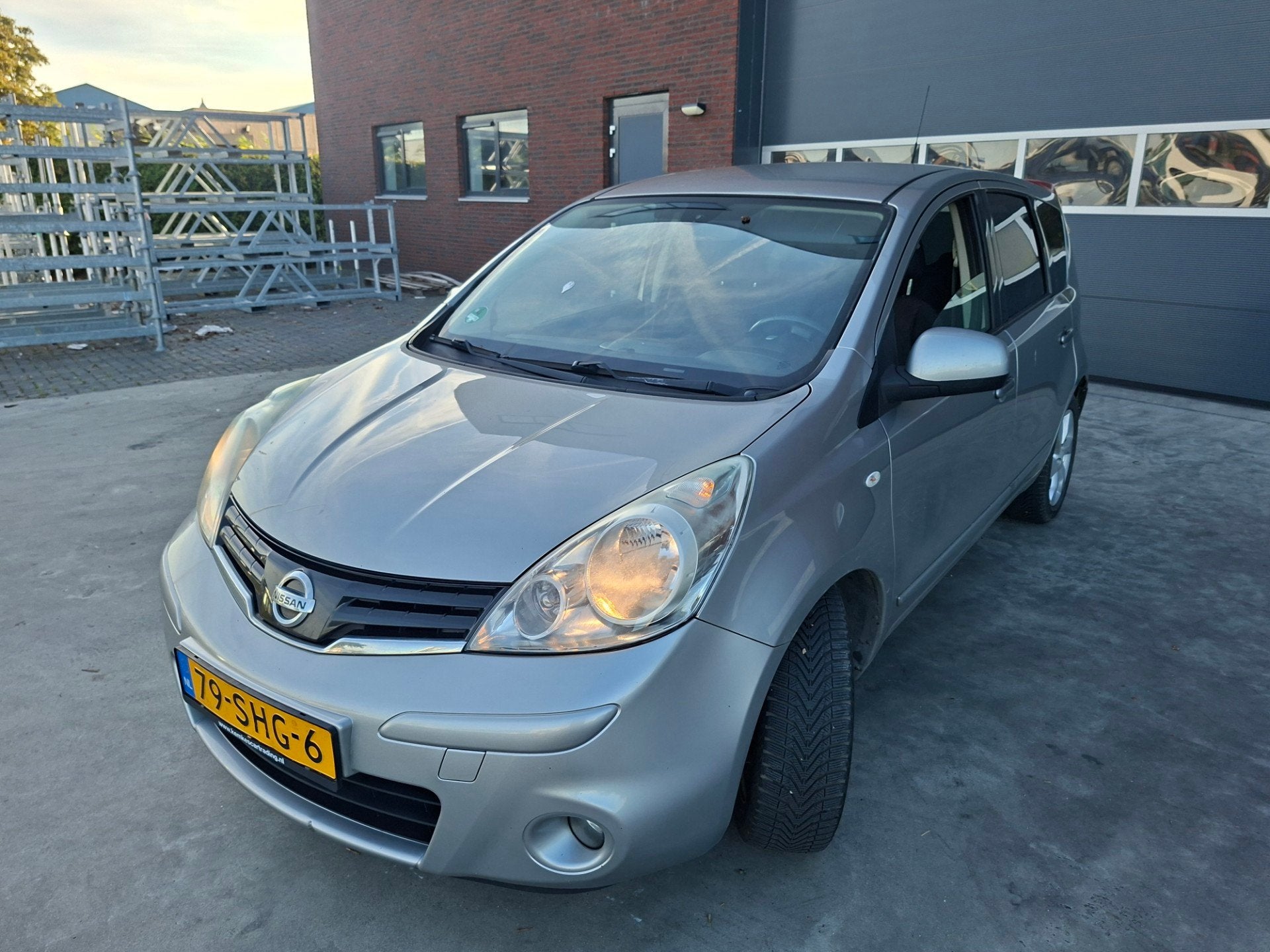 Nissan Note 1.4 Life +AIRCO/ECC /LMV 10-2011, Auto's, Voorwielaandrijving, Euro 5, Stof, Gebruikt