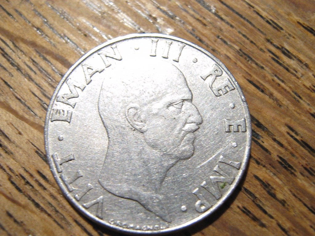 Fascistisch-Italie 50 Centesimi 1941, WW2 #70, Ophalen of Verzenden, Italië, Losse munt