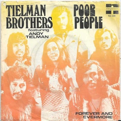 The TIELMAN BROTHERS  1972  SUPERMOOIE NEDERPOP !! T230, Cd's en Dvd's, Vinyl Singles, Ophalen of Verzenden, Gebruikt, 7 inch