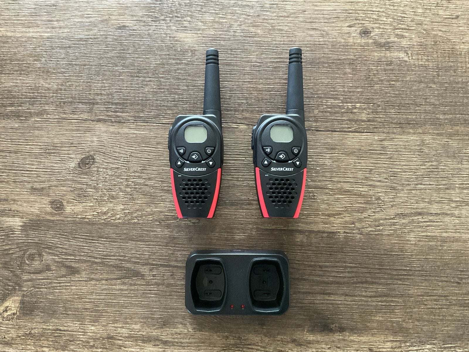 Silvercrest PMR Portofoons Oplaadbaar 8km Bereik 8 Kanalen, Telecommunicatie, Ophalen of Verzenden, Zo goed als nieuw, 5 tot 15 km
