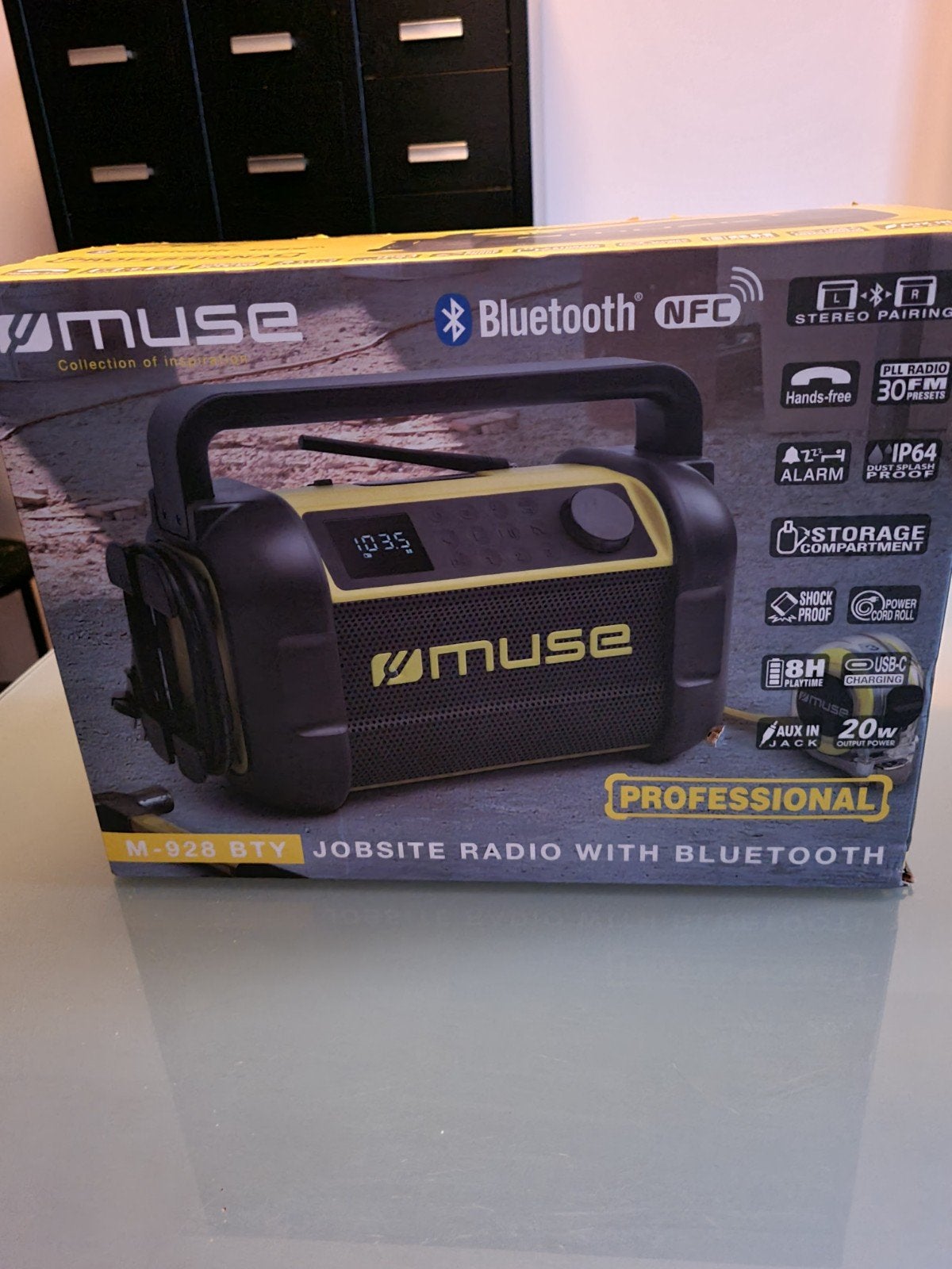 Muse bouw Radio zie beschrijving, Ophalen, Nieuw, Bouwradio
