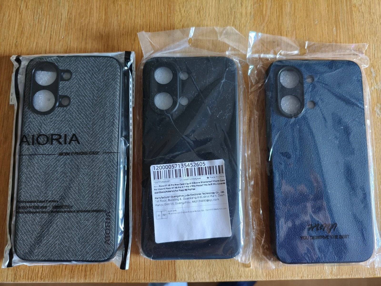 3 POCO X8 pro max hoesjes, Ophalen of Verzenden