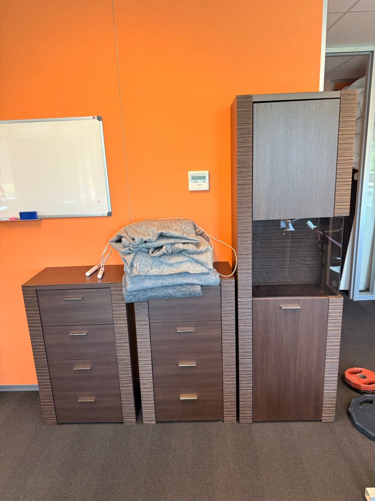 Complete set kasten en dressoirs - Zo goed als nieuw, Huis en Inrichting, Ophalen, Zo goed als nieuw, 200 cm of meer, Met lade(s)