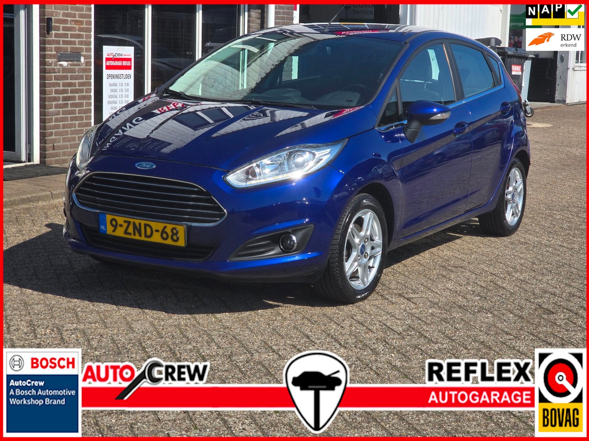 Ford Fiesta 1.0 EcoBoost Titanium LPG-G3 NAVI|CLIMA|CRUISE, Auto's, Ford, Voorwielaandrijving, Euro 5, Gebruikt, Zwart