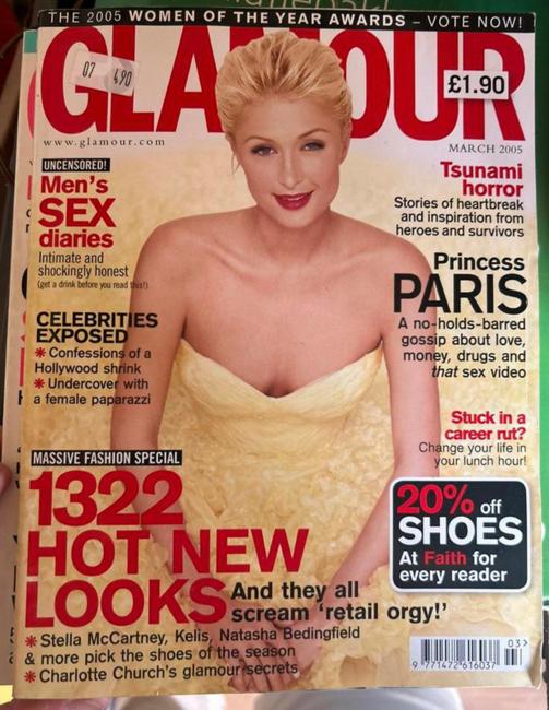 Glamour UK edition maart 2005, Boeken, Tijdschriften en Kranten, Ophalen of Verzenden, Gelezen, Glossy