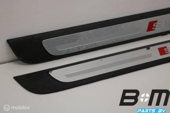 Set S-line instaplijsten voorzijde Audi A3 8V 8V4853491B, Auto-onderdelen, Gebruikt
